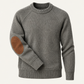 Sorivo Elbow-Patch Crewneck Grey