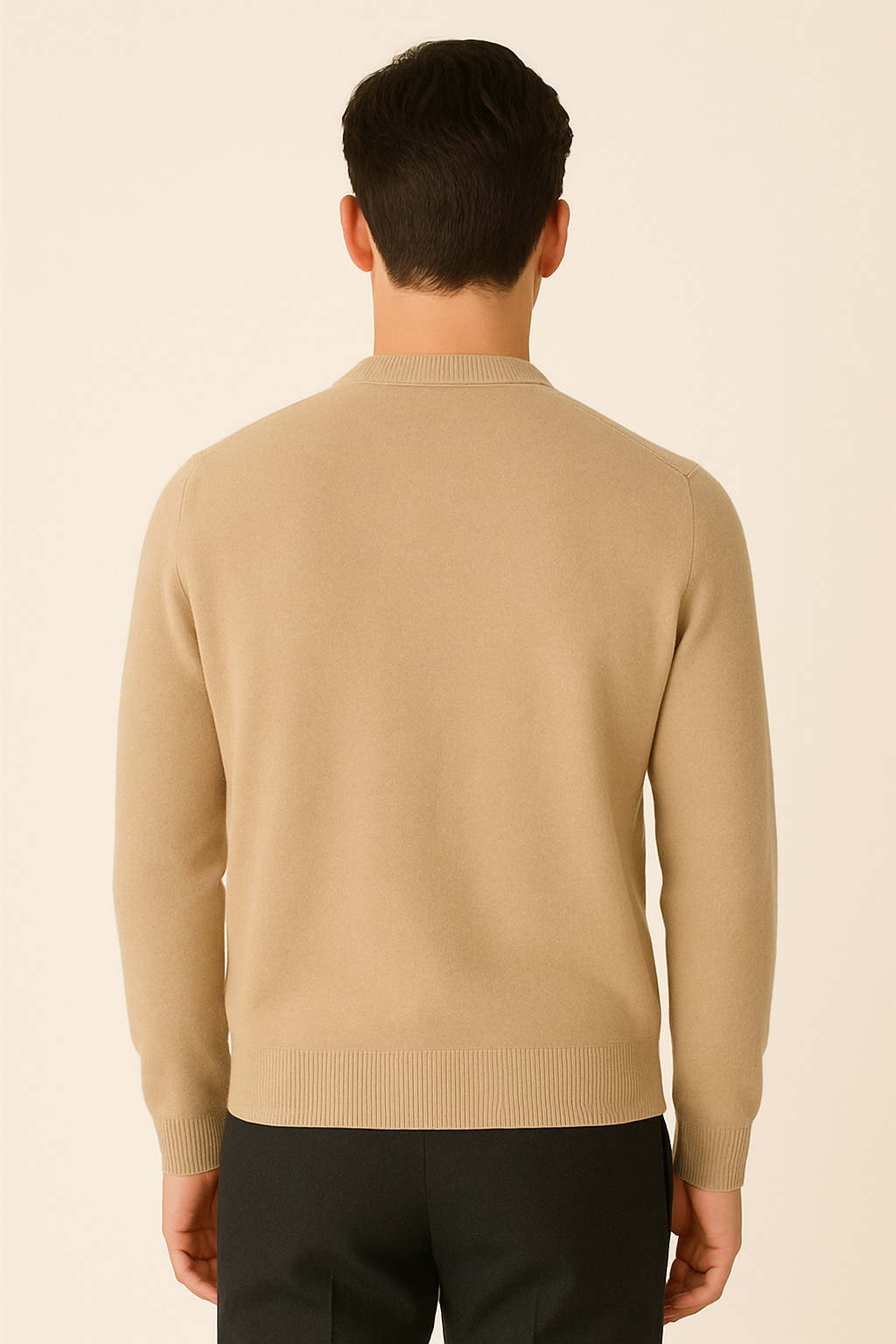 Creme Cashmere Crewneck