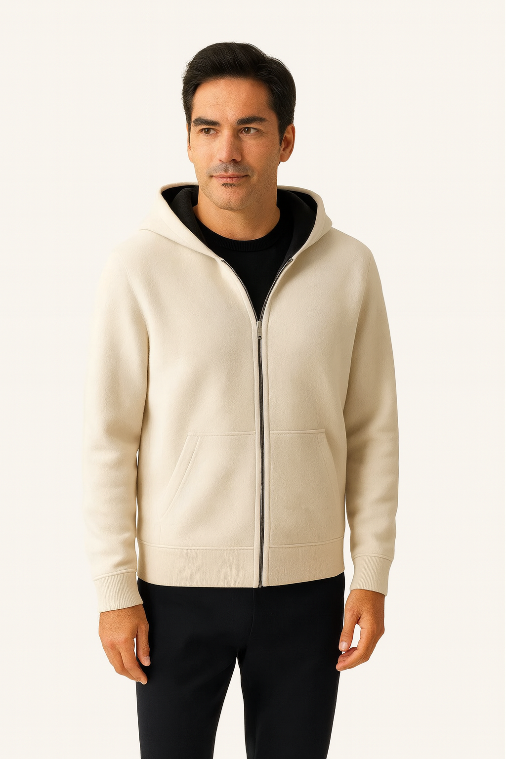 Talero Hooded Zip Knit