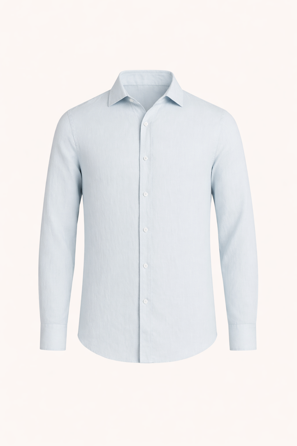 Avari Linen Shirt Light Blue