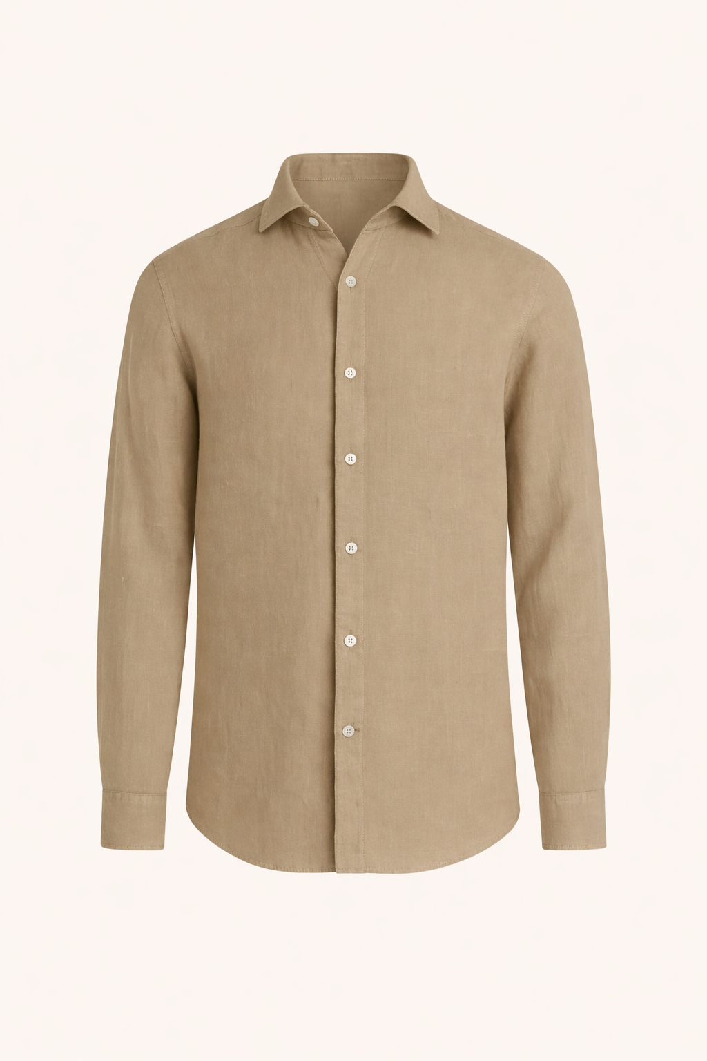 Avari Linen Shirt Beige