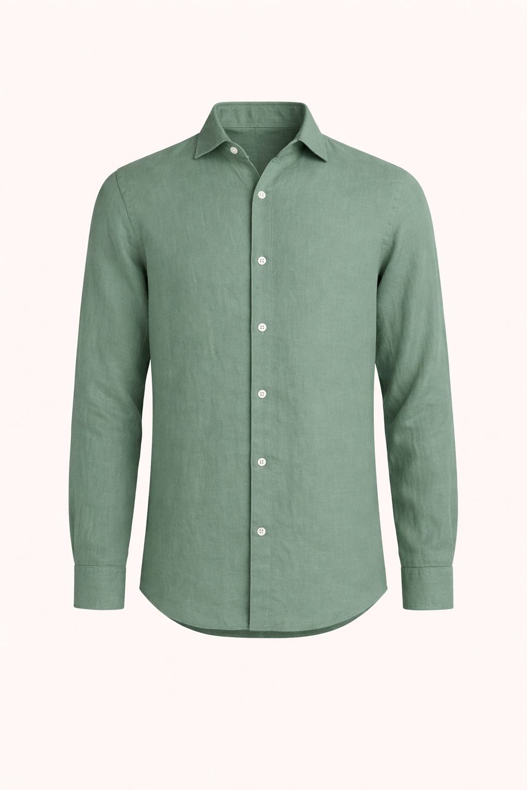 Avari Linen Shirt Green