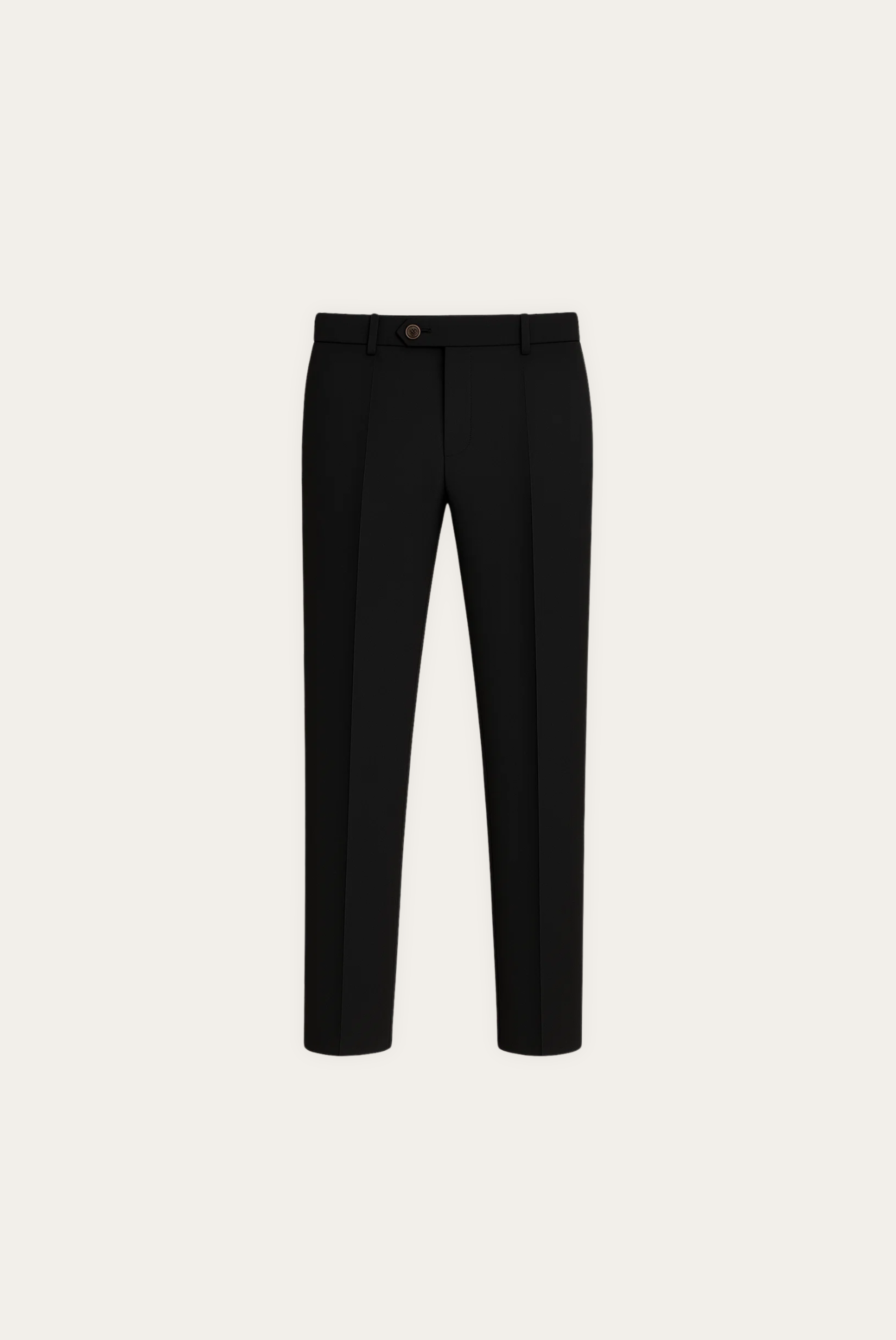 Black Elastic Pantalon