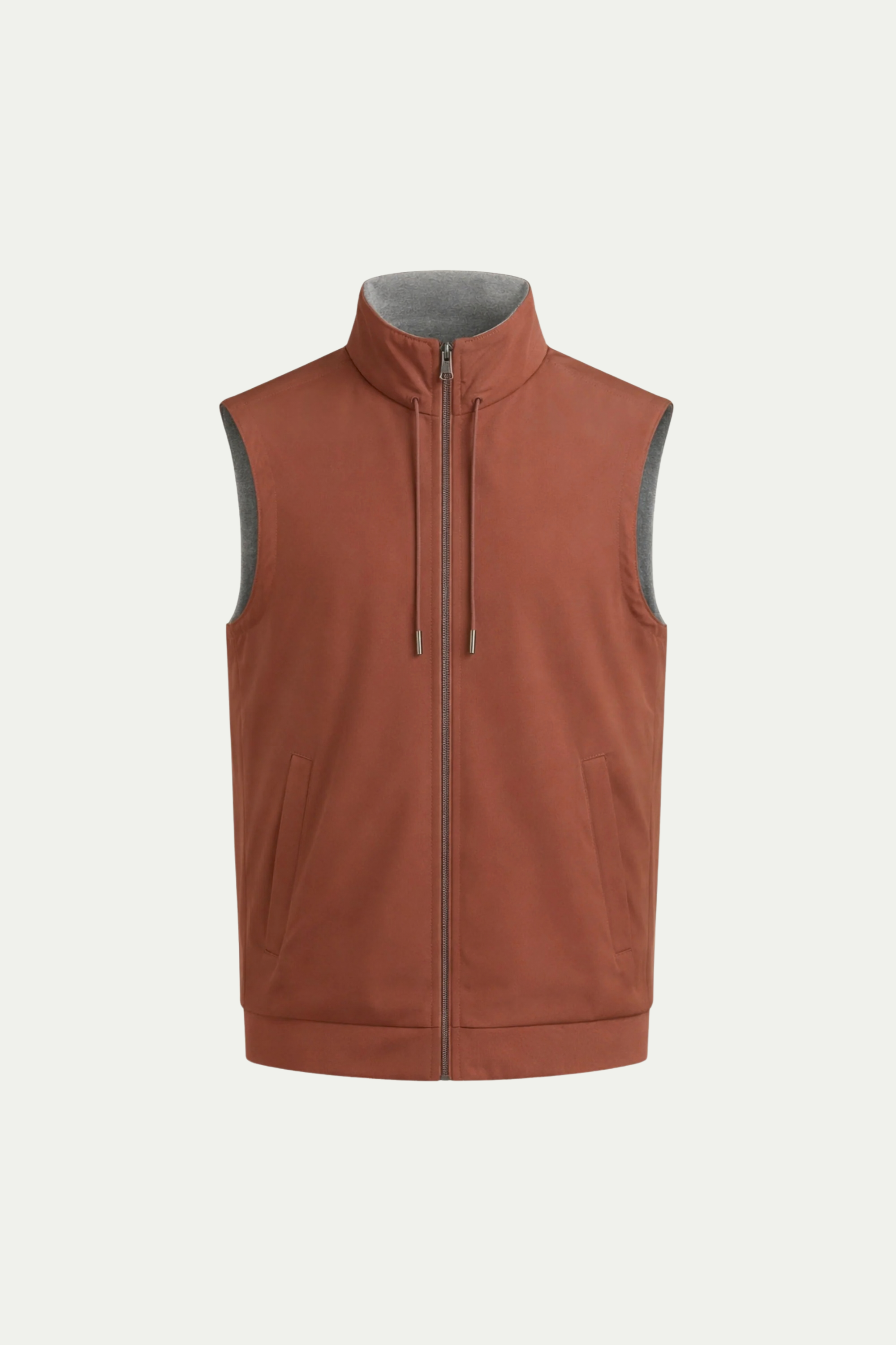 Reviro Reversible Vest Terracotta
