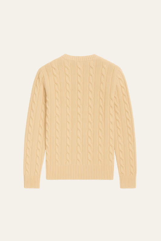 Velaro Cashmere Knit Beige