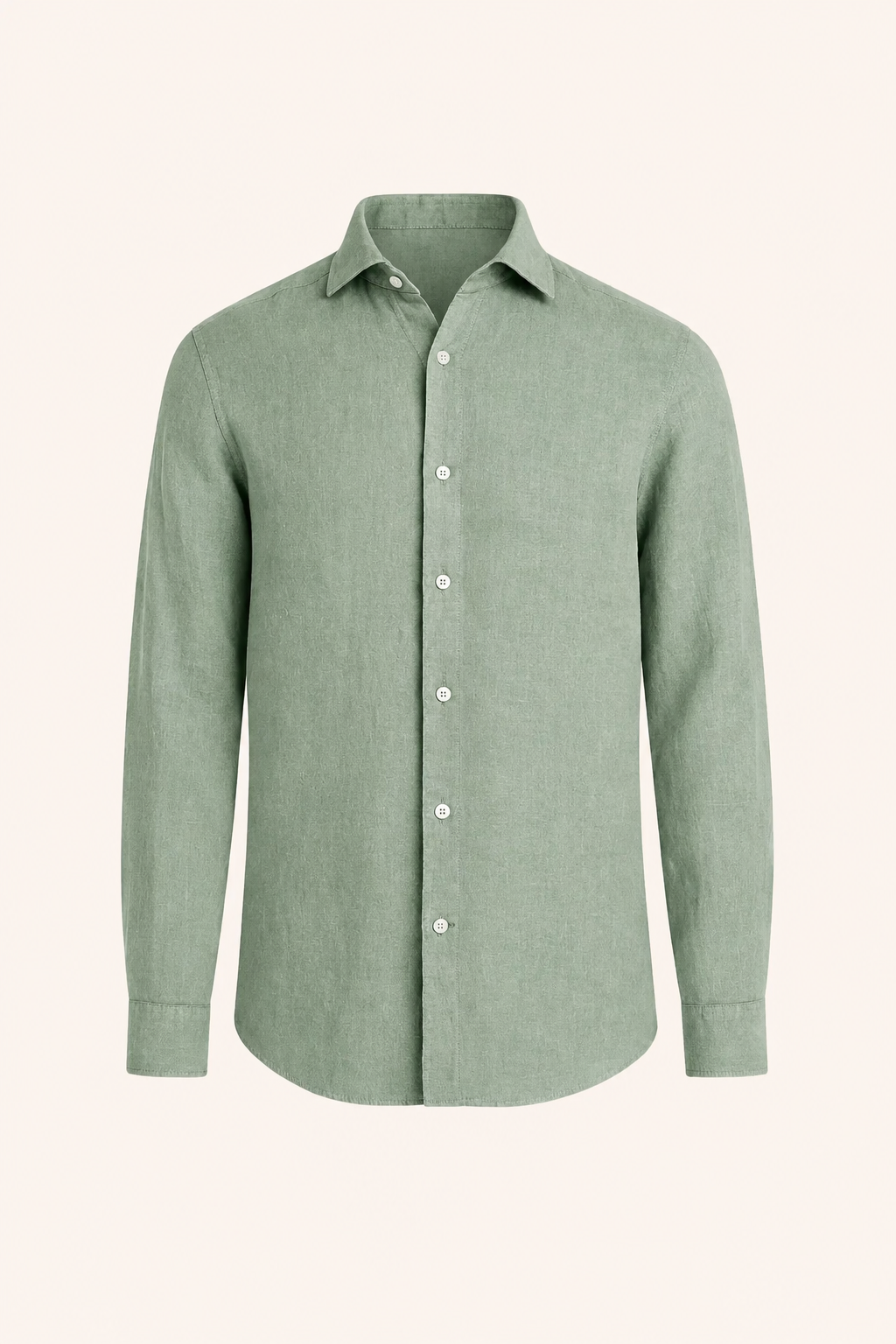 Avari Linen Shirt Green