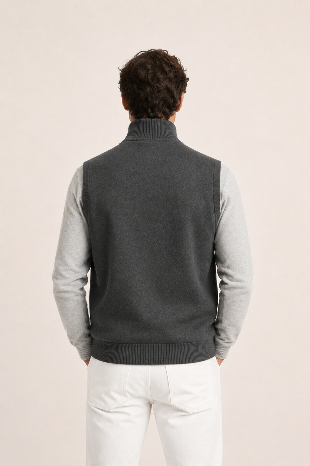 Avenor Wool Vest Grey