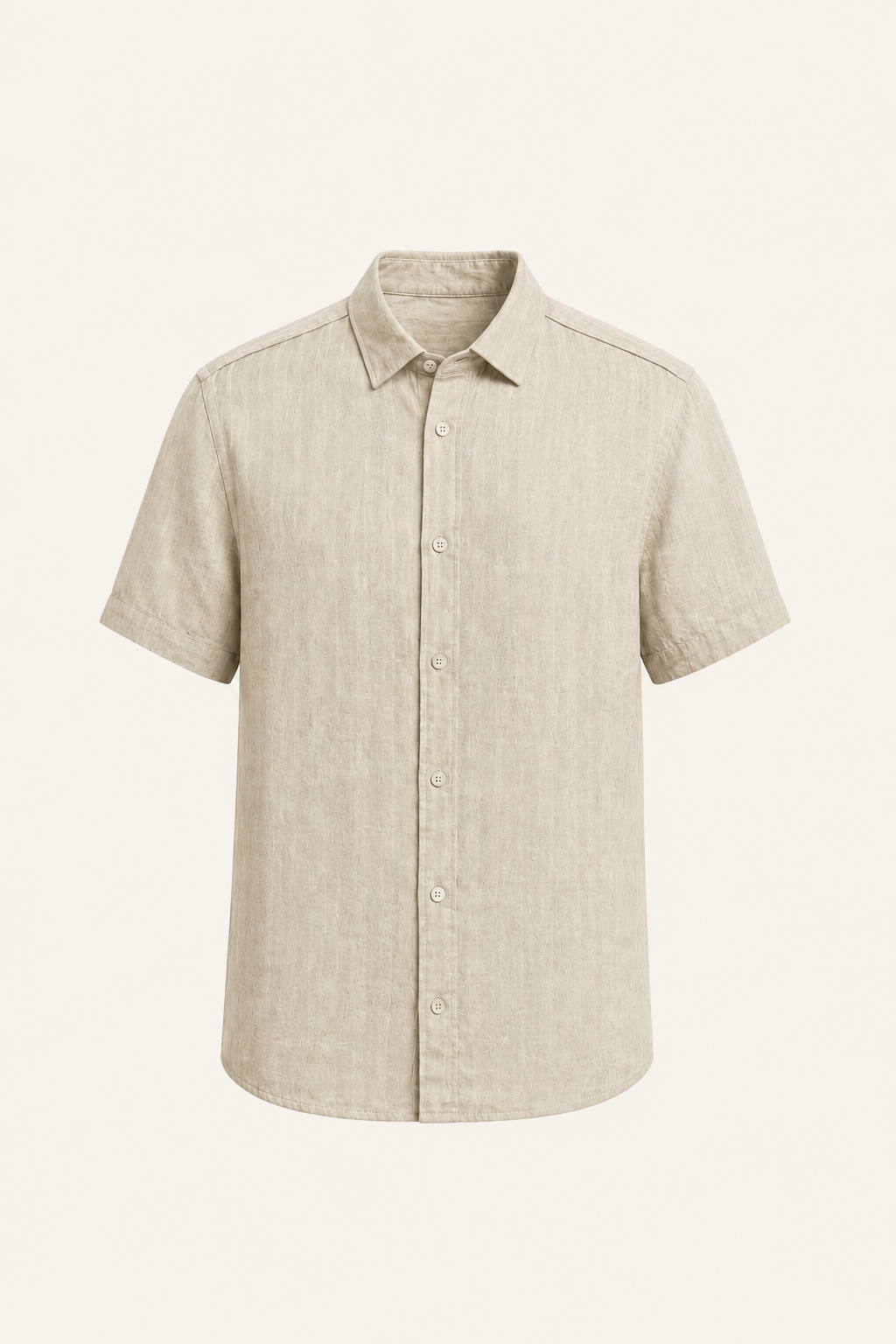 Lovani Linen Shirt Beige