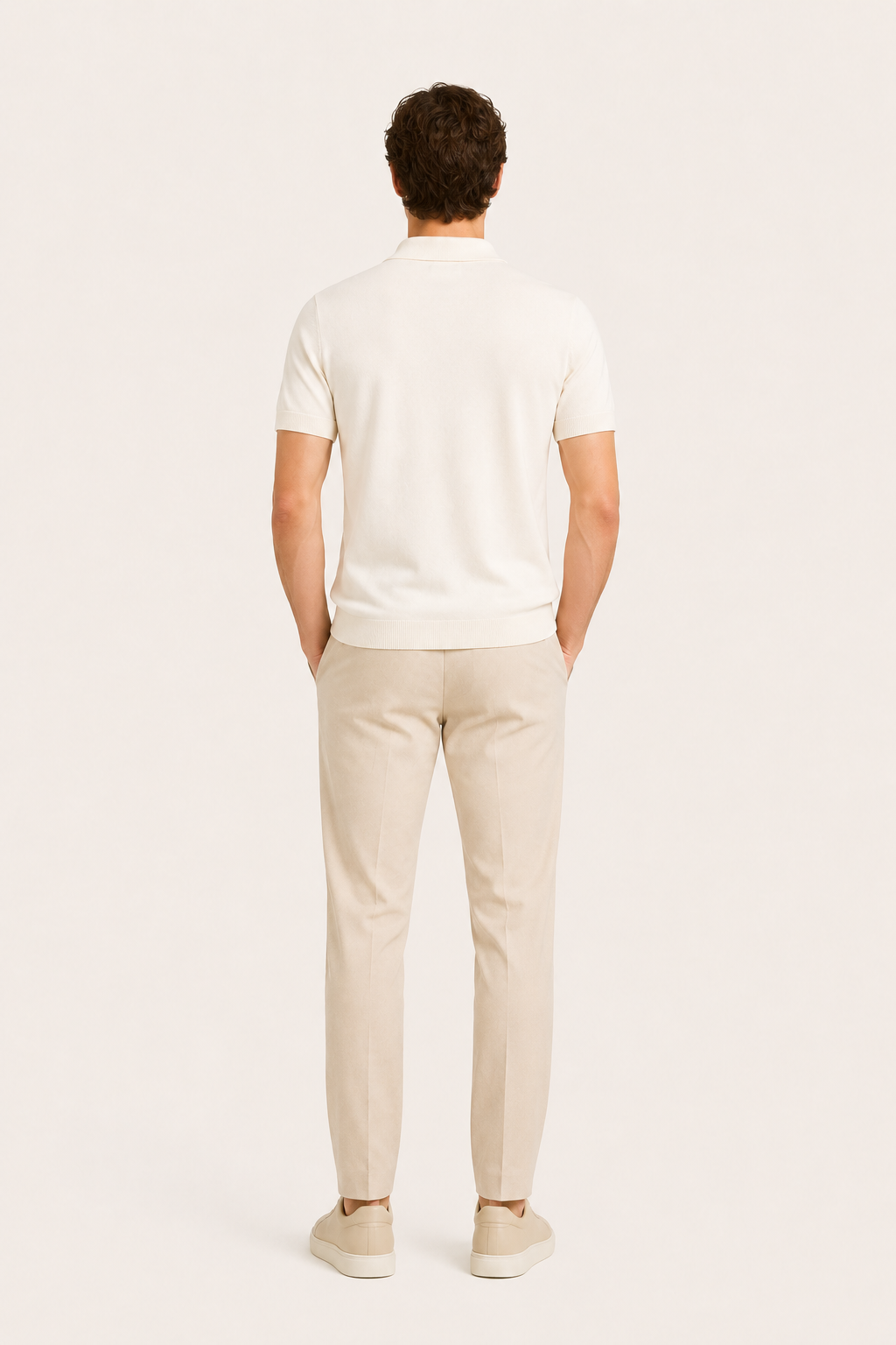 Revaro Cotton Polo White