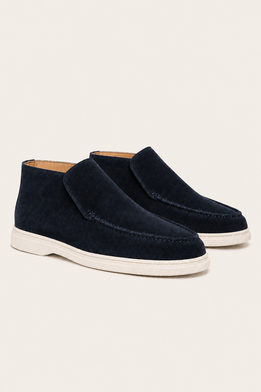 Marelo High Top Loafer Navy