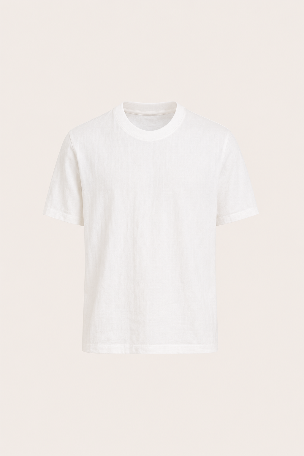 Alano Linen Tee White