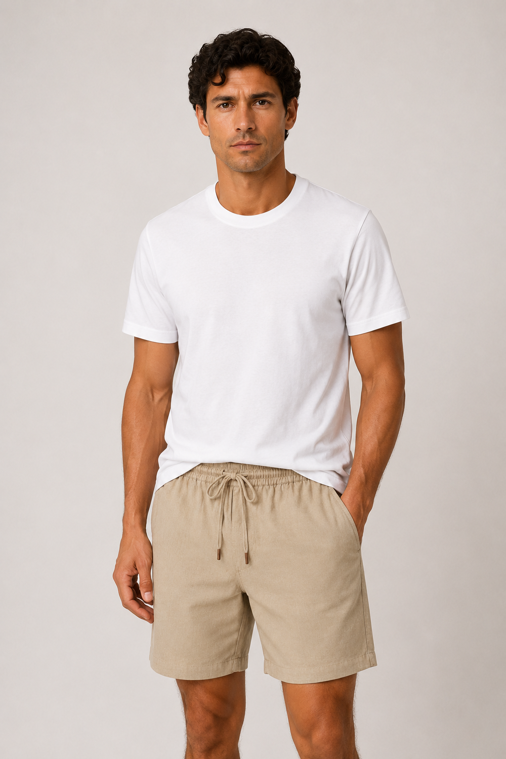 Salivo Linen Short Khaki
