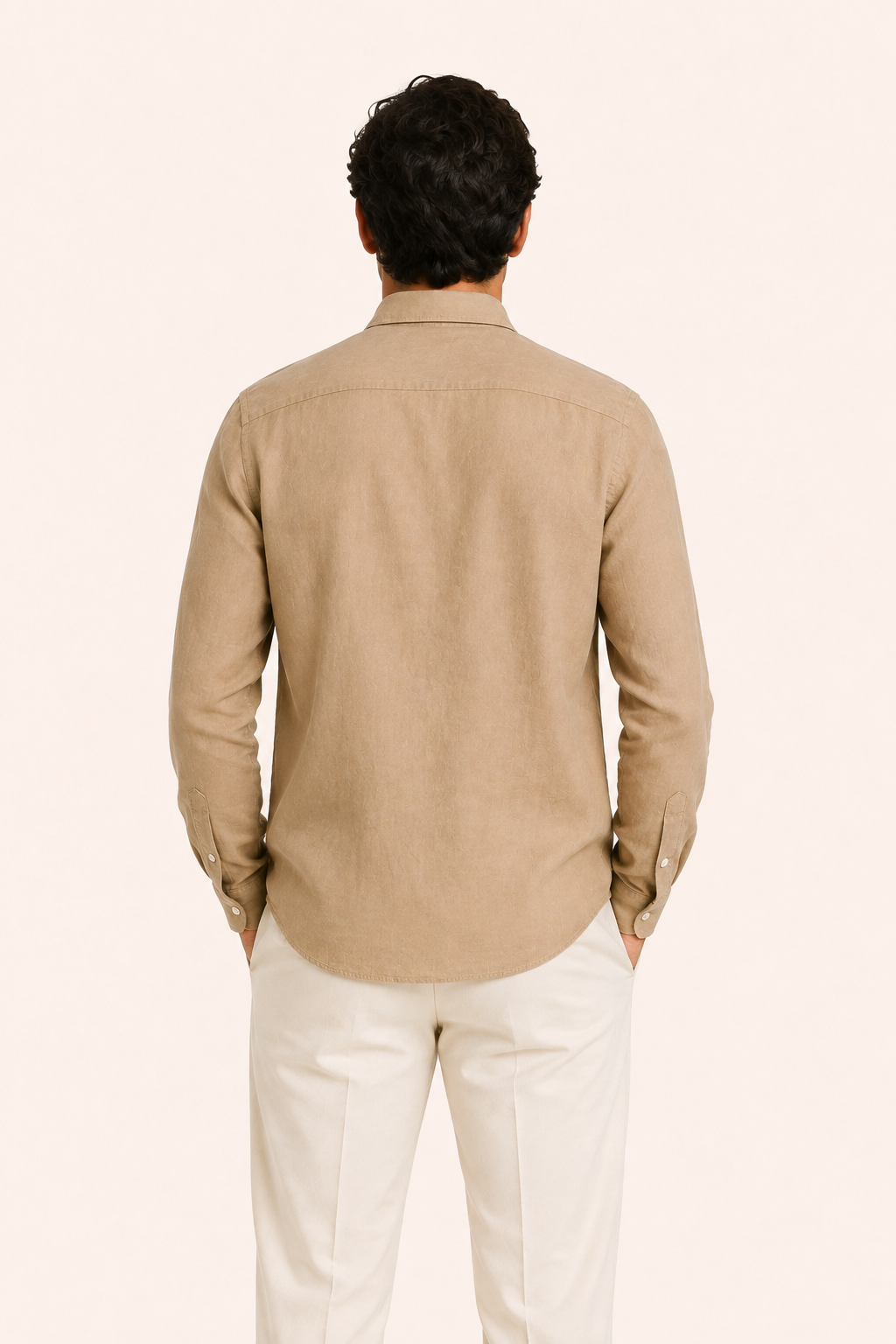 Avari Linen Shirt Beige