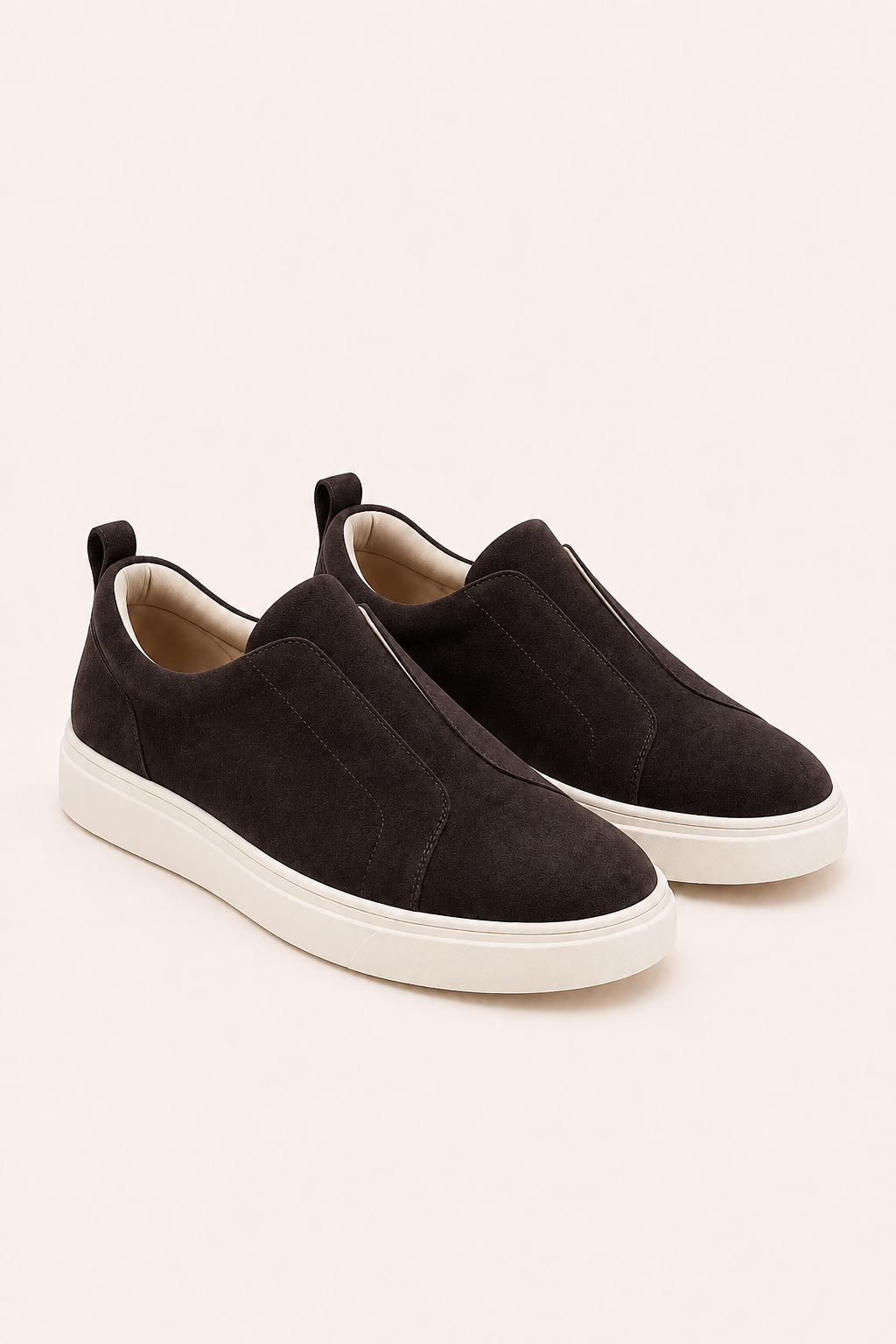 Levani Suede Slip-On Brown