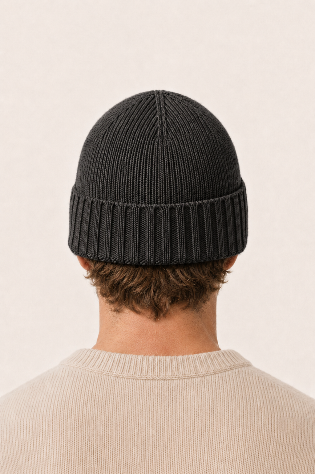 Ivaro Cashmere Beanie Dark Grey