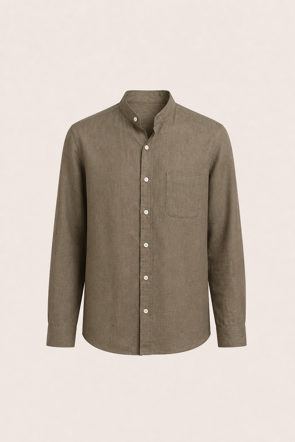 Yvero Linen Shirt Brown