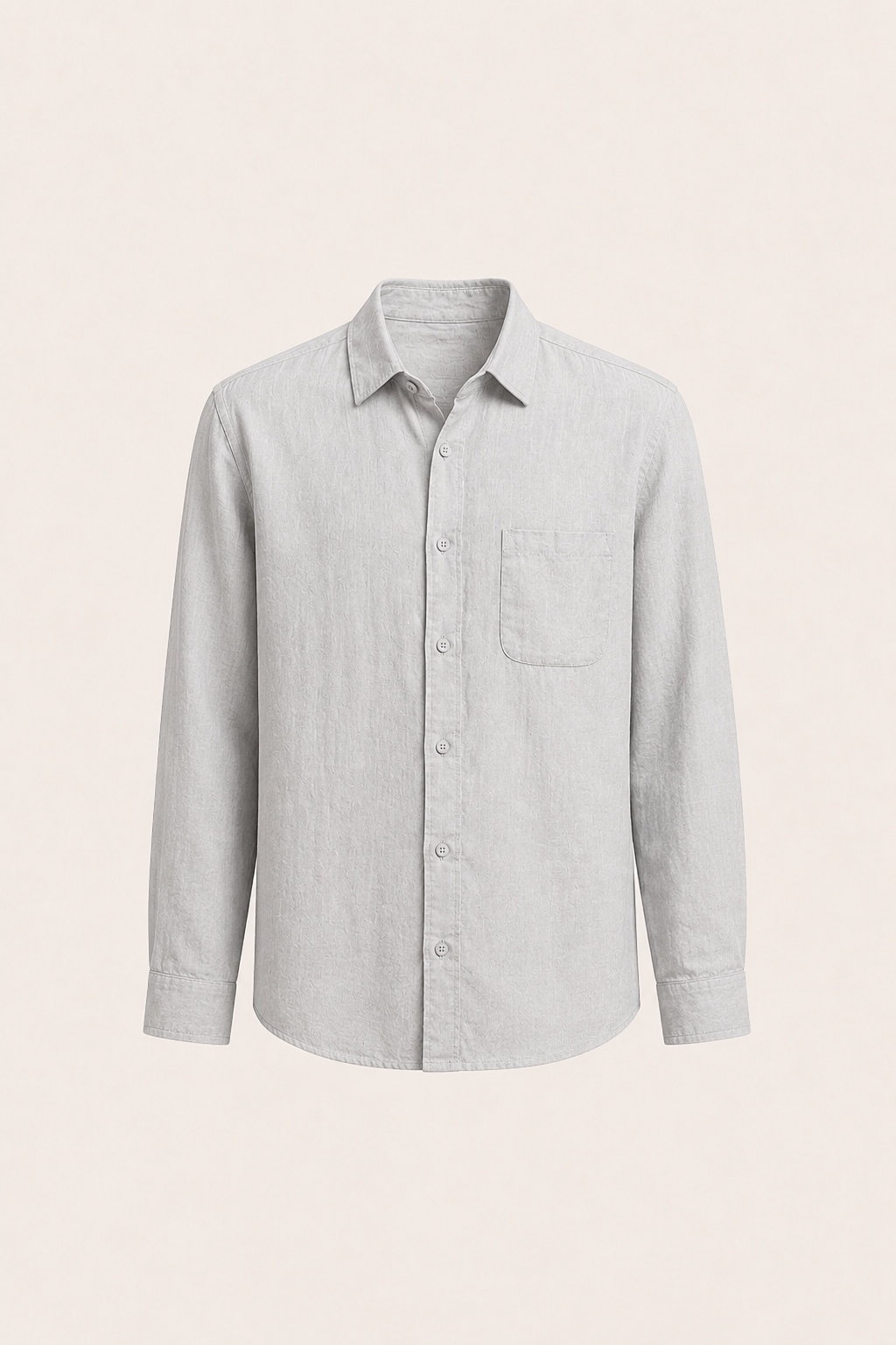 Milano Linen Shirt Grey
