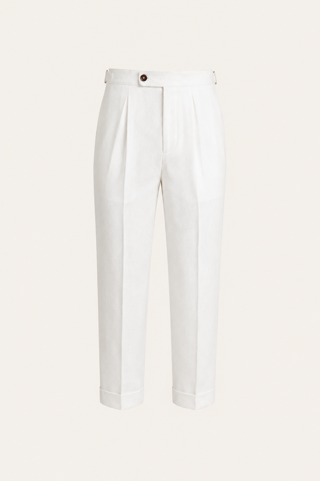 Laveno Linen Trousers White