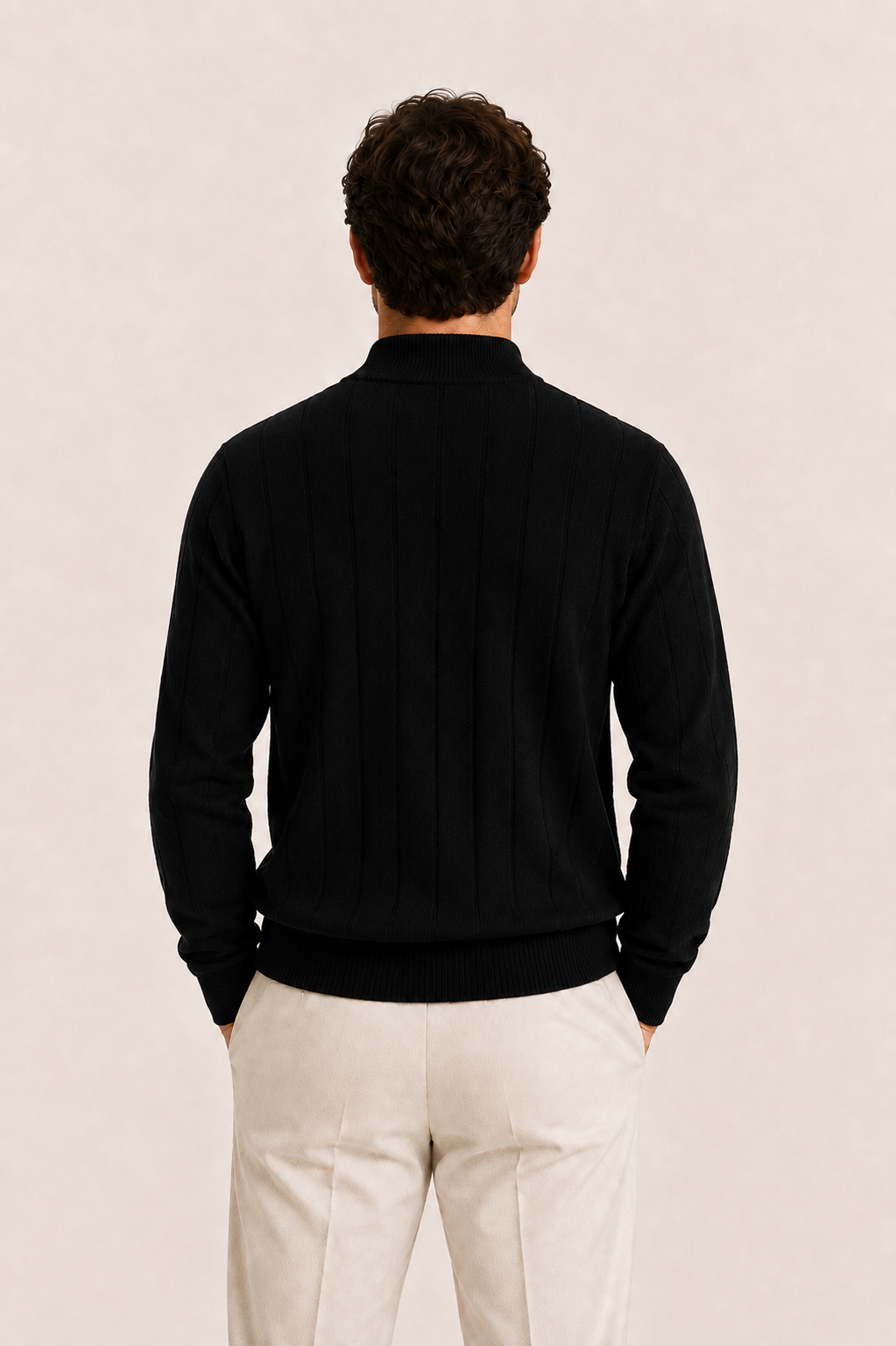 Corani Semi-Turtleneck Black