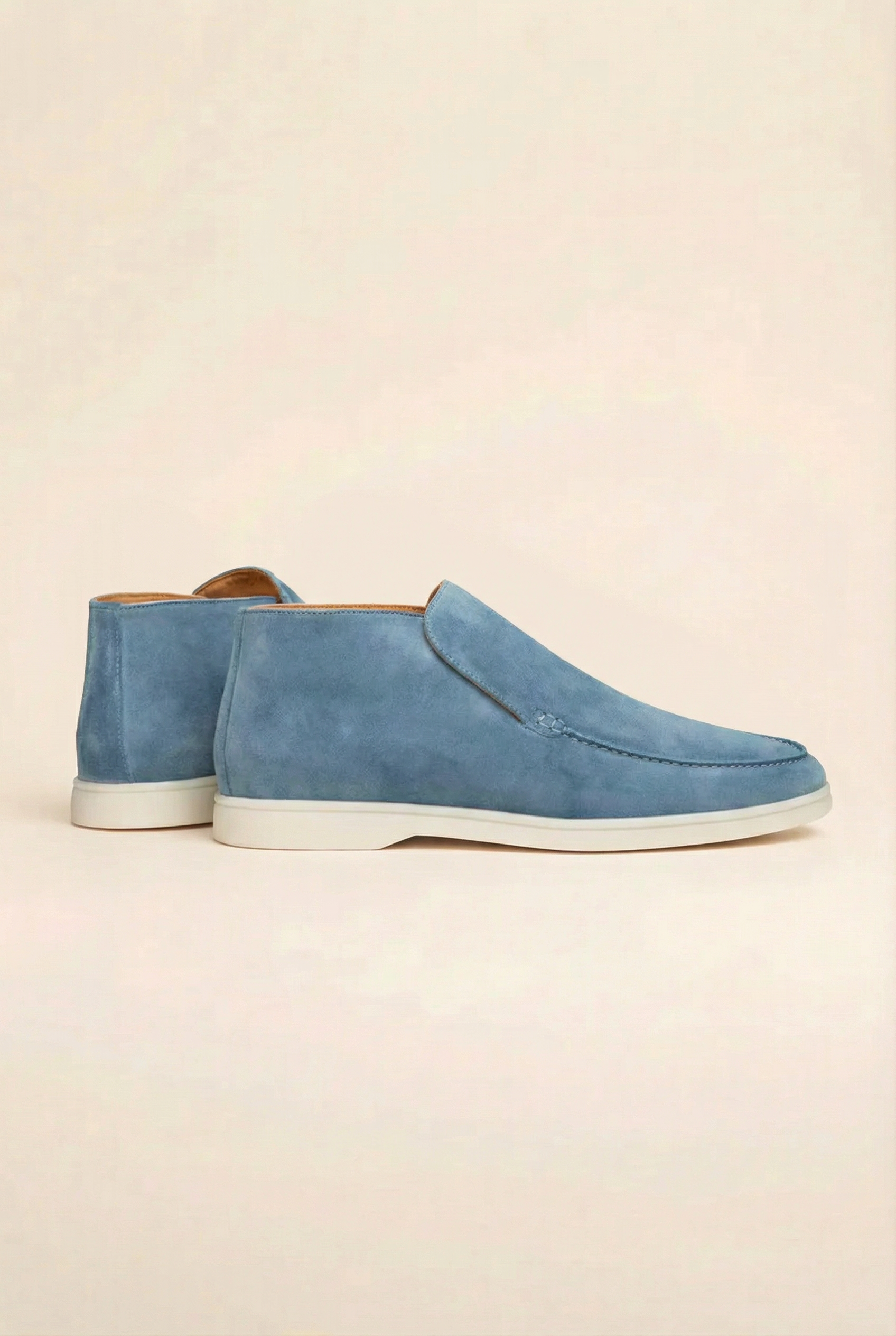 Diamond Blue High Top Loafer