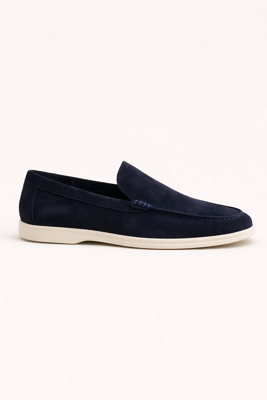 Ladore Suede Loafers Navy