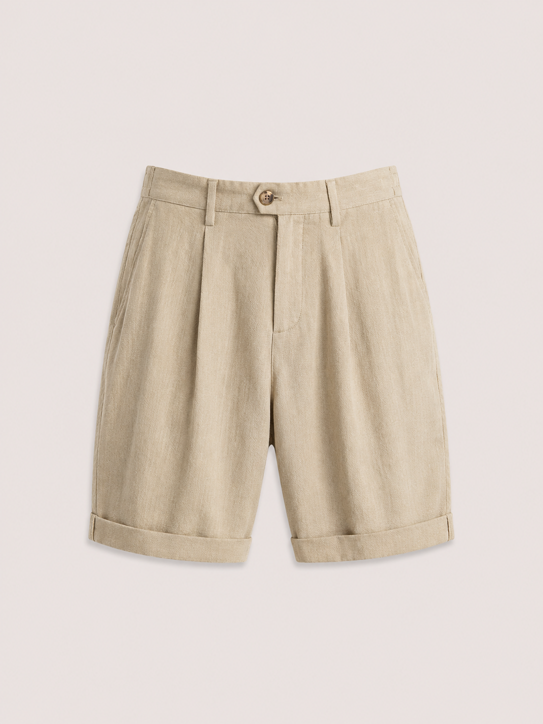 Nalero Lyocell Cotton Short Khaki