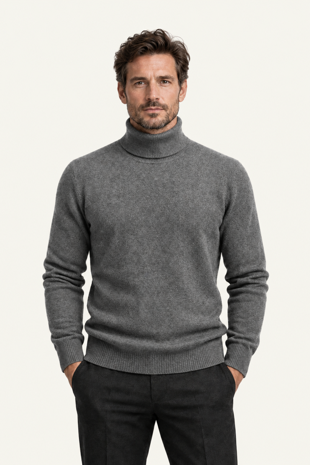 Paravi Wool Turtleneck Grey