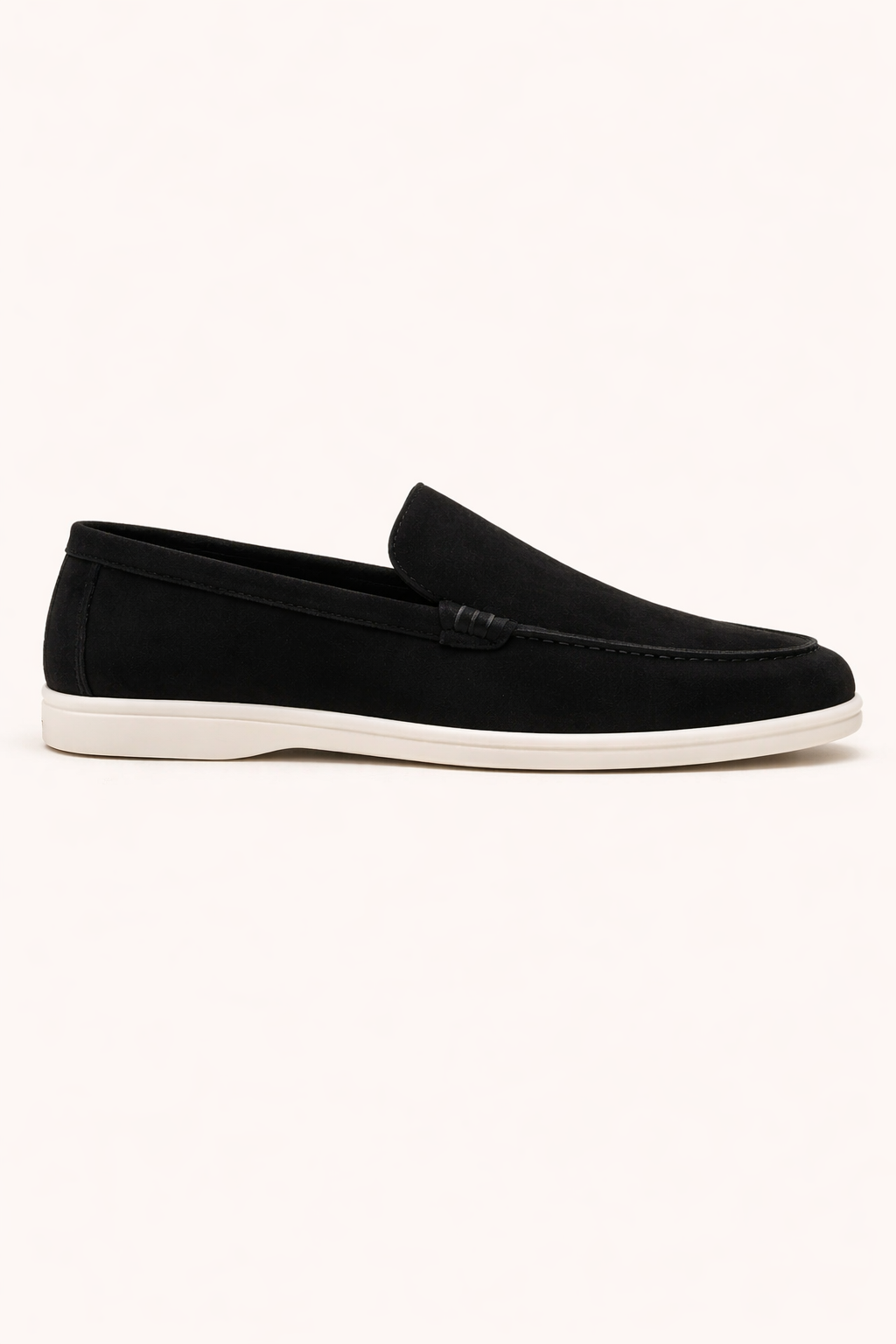 Ladore Suede Loafers Black
