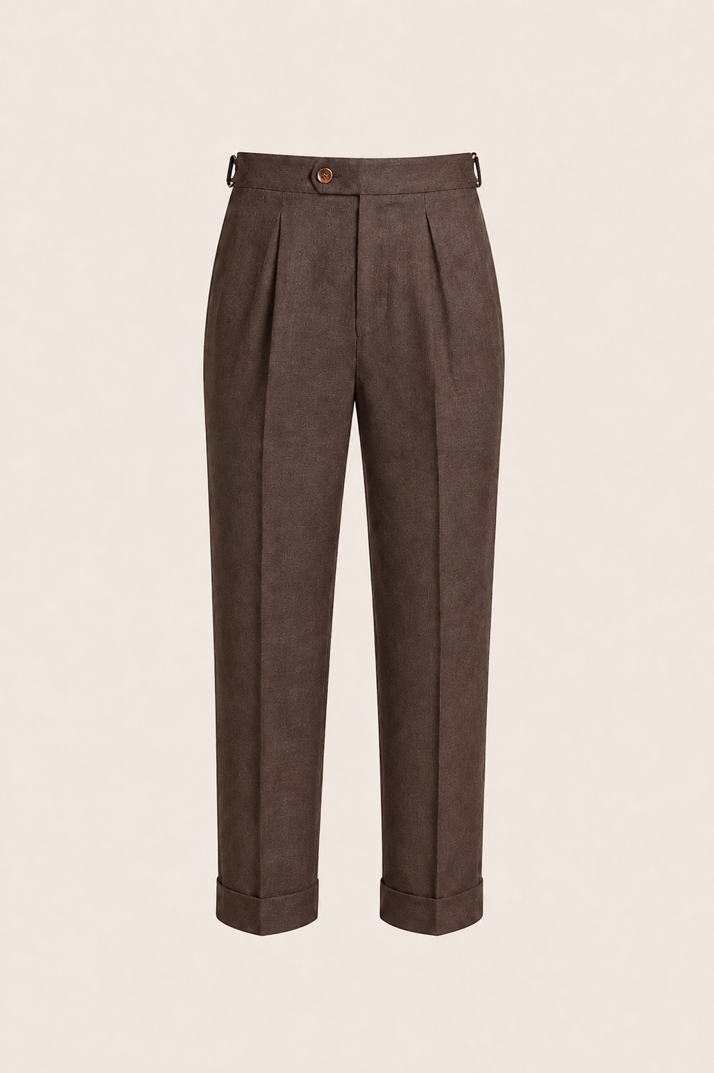 Laveno Linen Trousers Brown