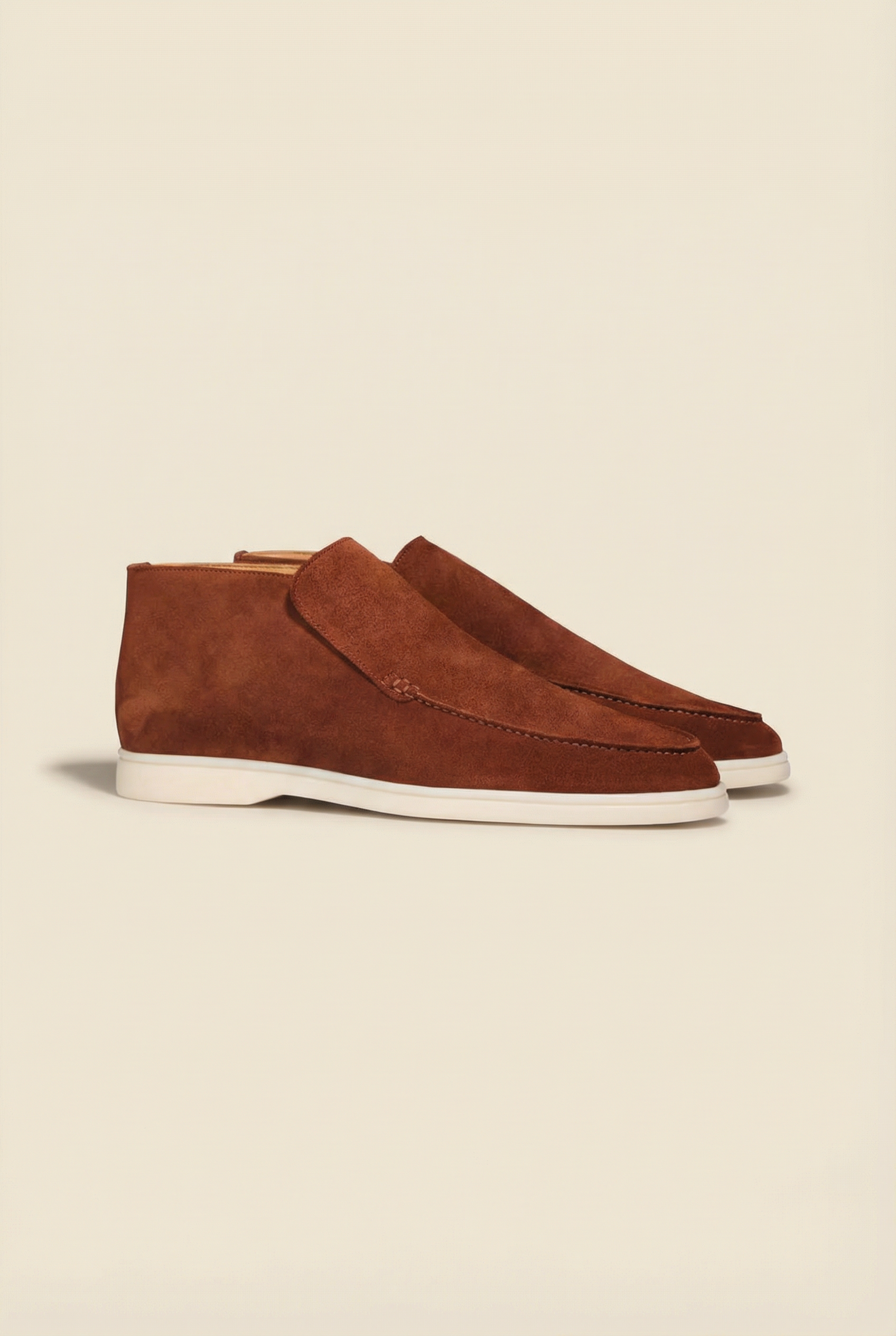 Maroon High Top Loafer