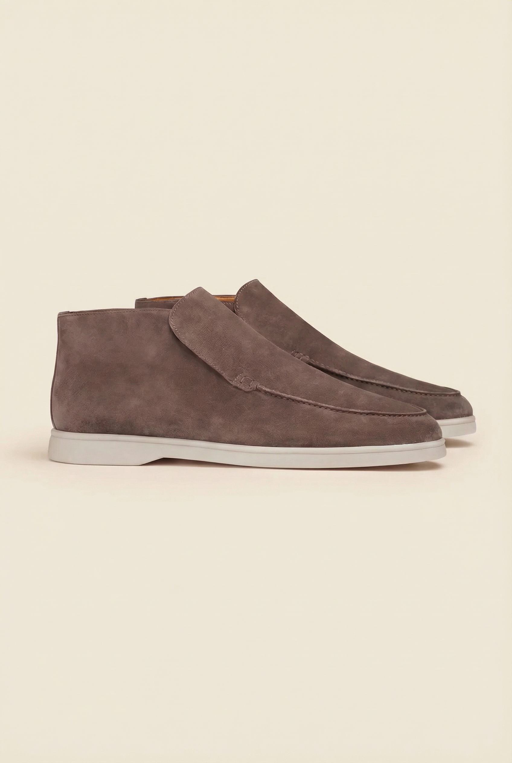 Brown High Top Loafer