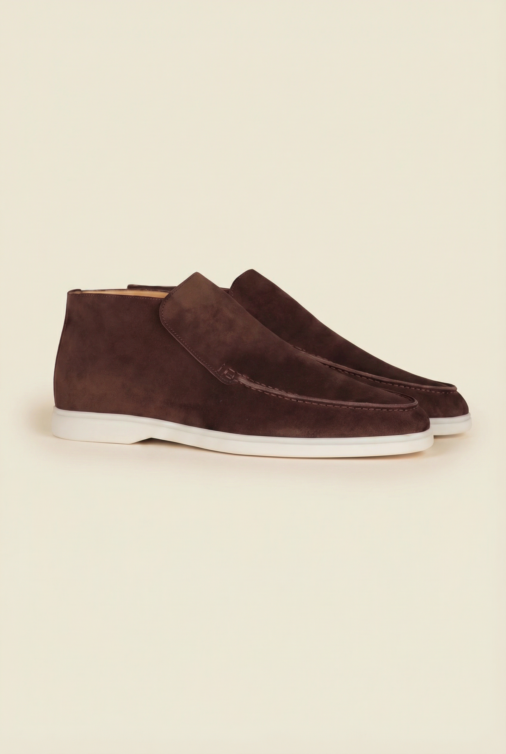 Chocolate High Top Loafer