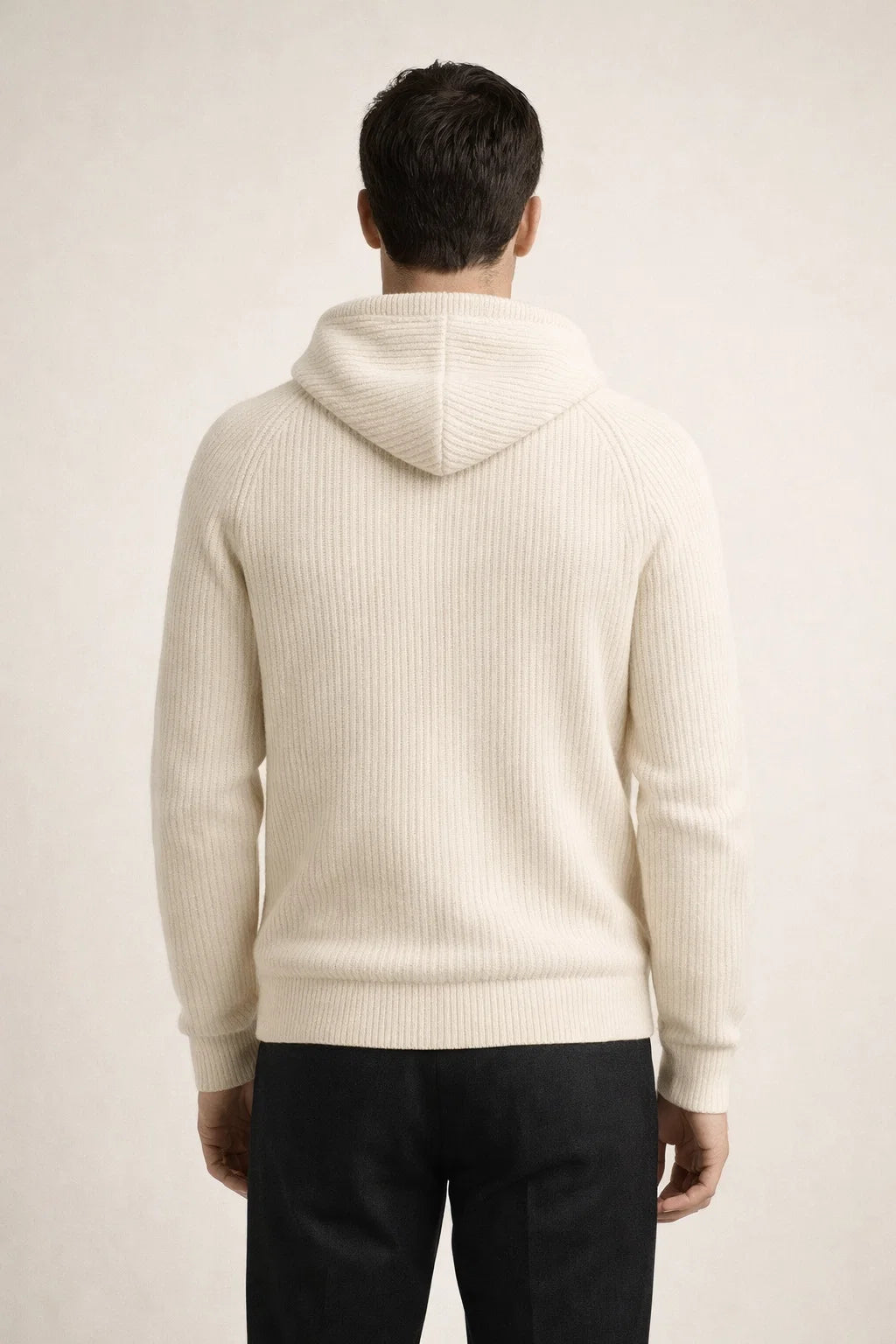 Velani Hooded Knit Ivory