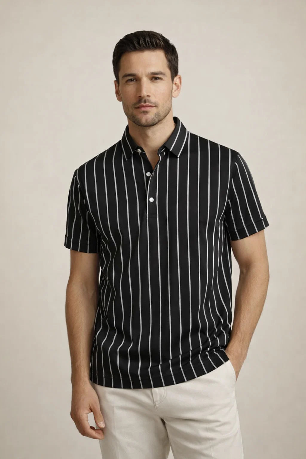 Heritage Stripe Sleeve Grey