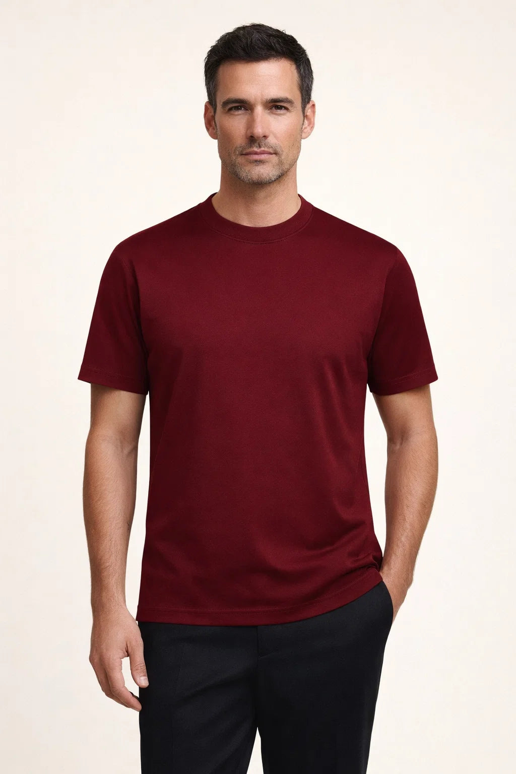 Linero Tee Burgundy