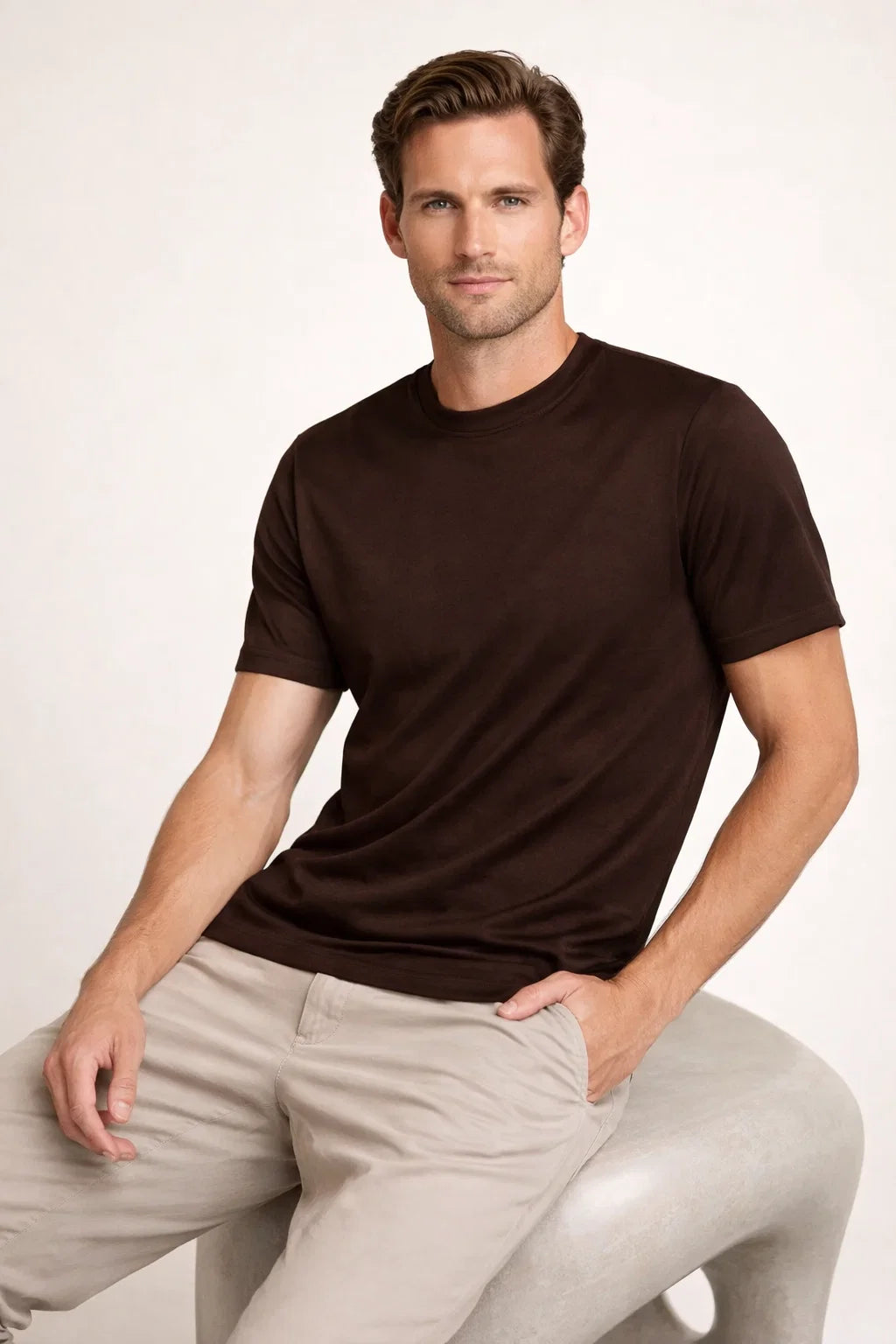 Linero Tee Espresso