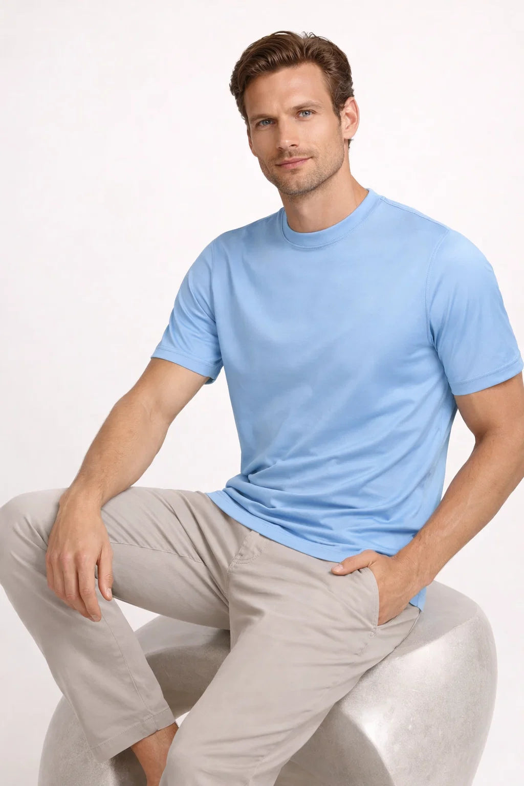 Linero Tee Sky Blue