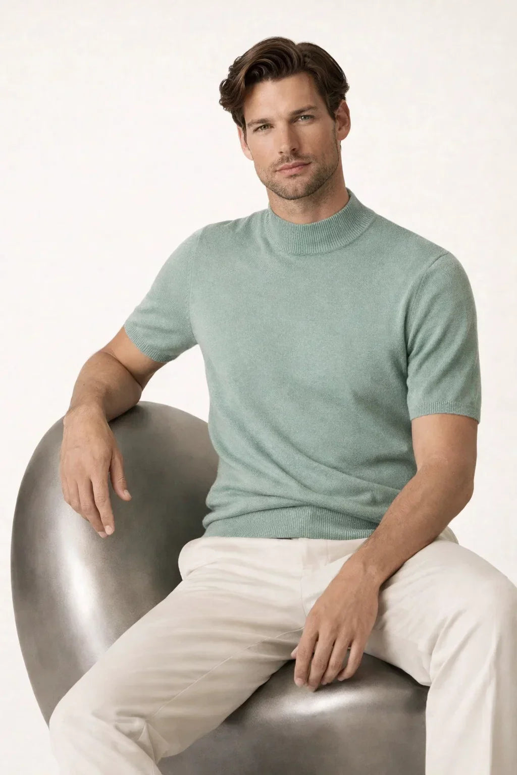 Aurelo Wool T-Shirt Green