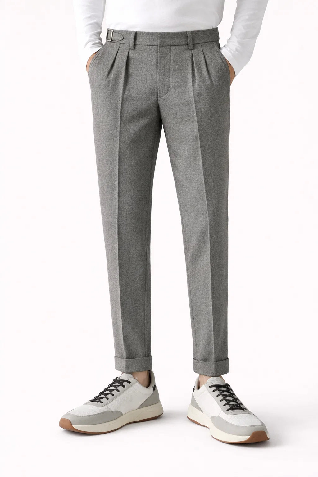 Fenaro Merino Pantalon Grey