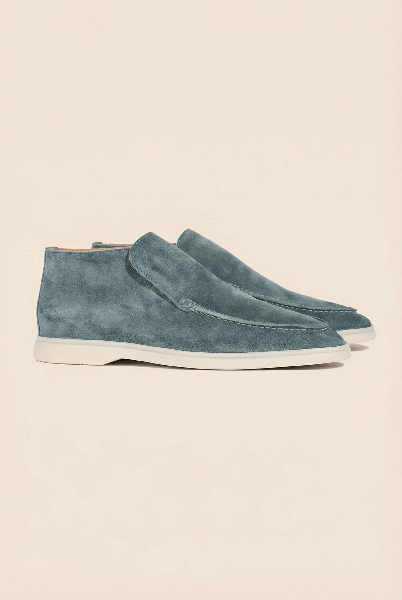 Turquoise High Top Loafer