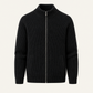 Narivo Wool Zip Knit Black