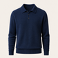 Avarel Wool Polo Knit Navy