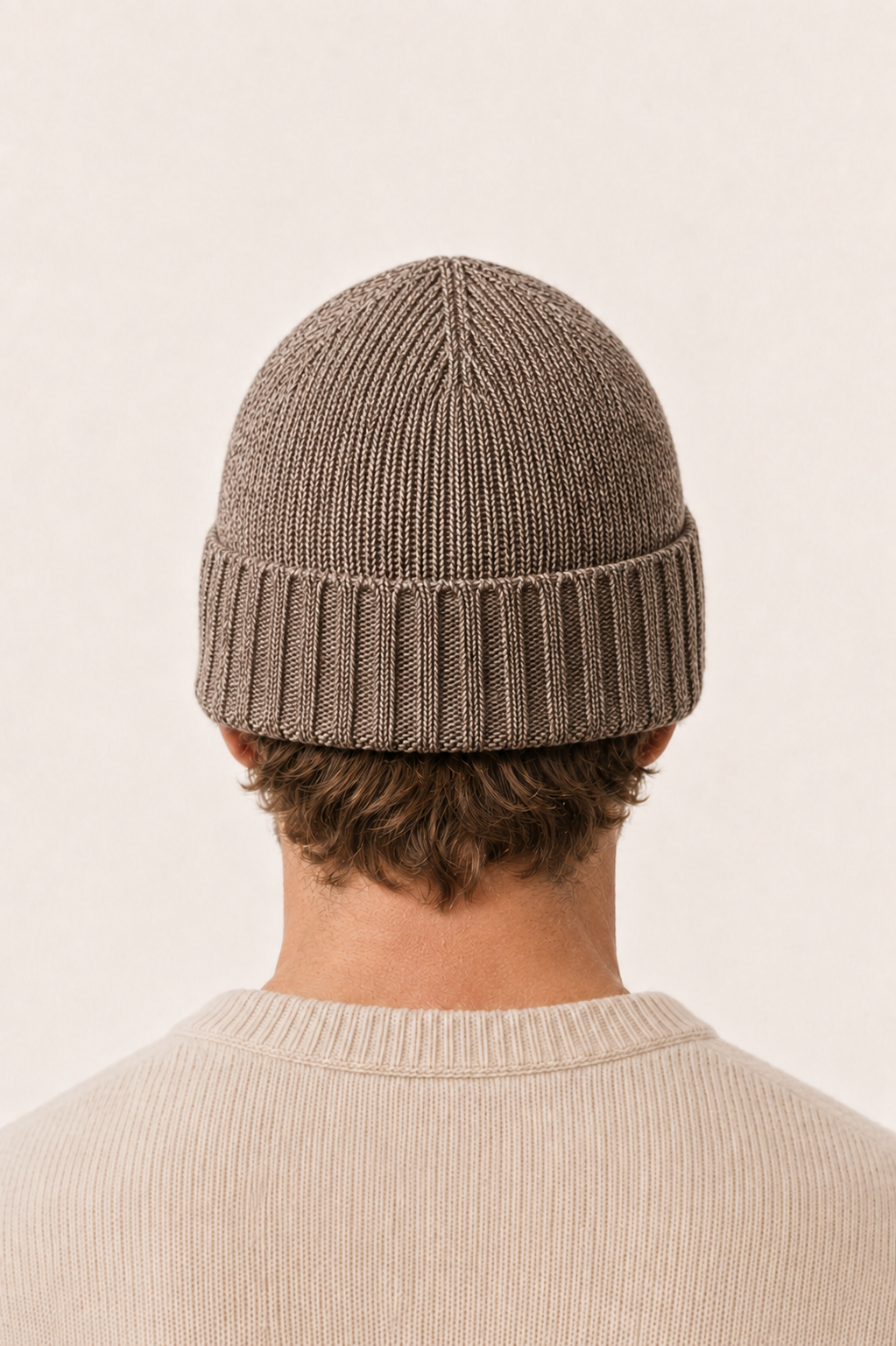 Ivaro Cashmere Beanie Mocha Marl