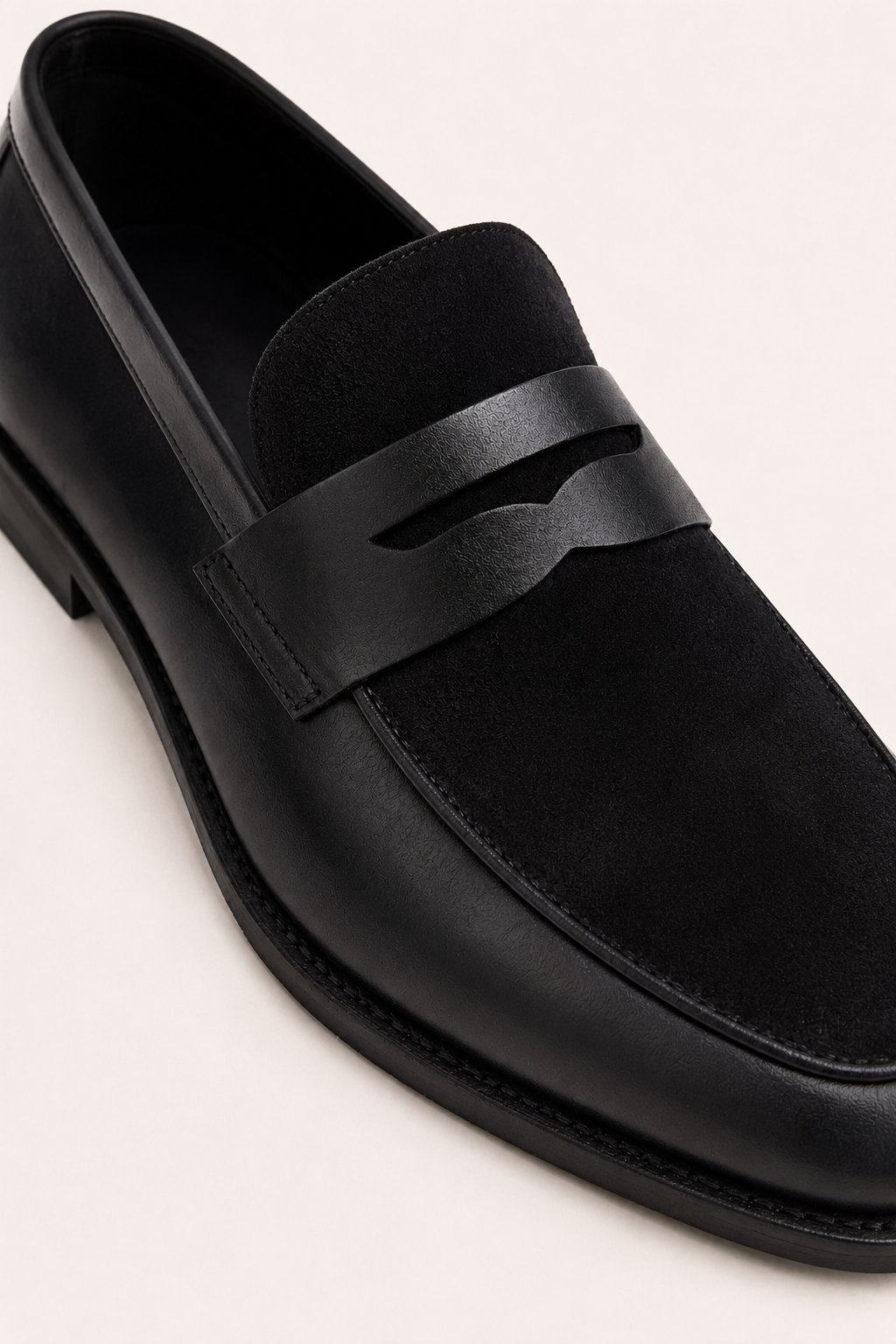 Balero Leather Loafer Black