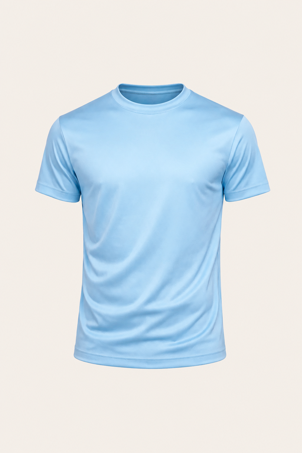 Merciro Cotton Tee Sky Blue