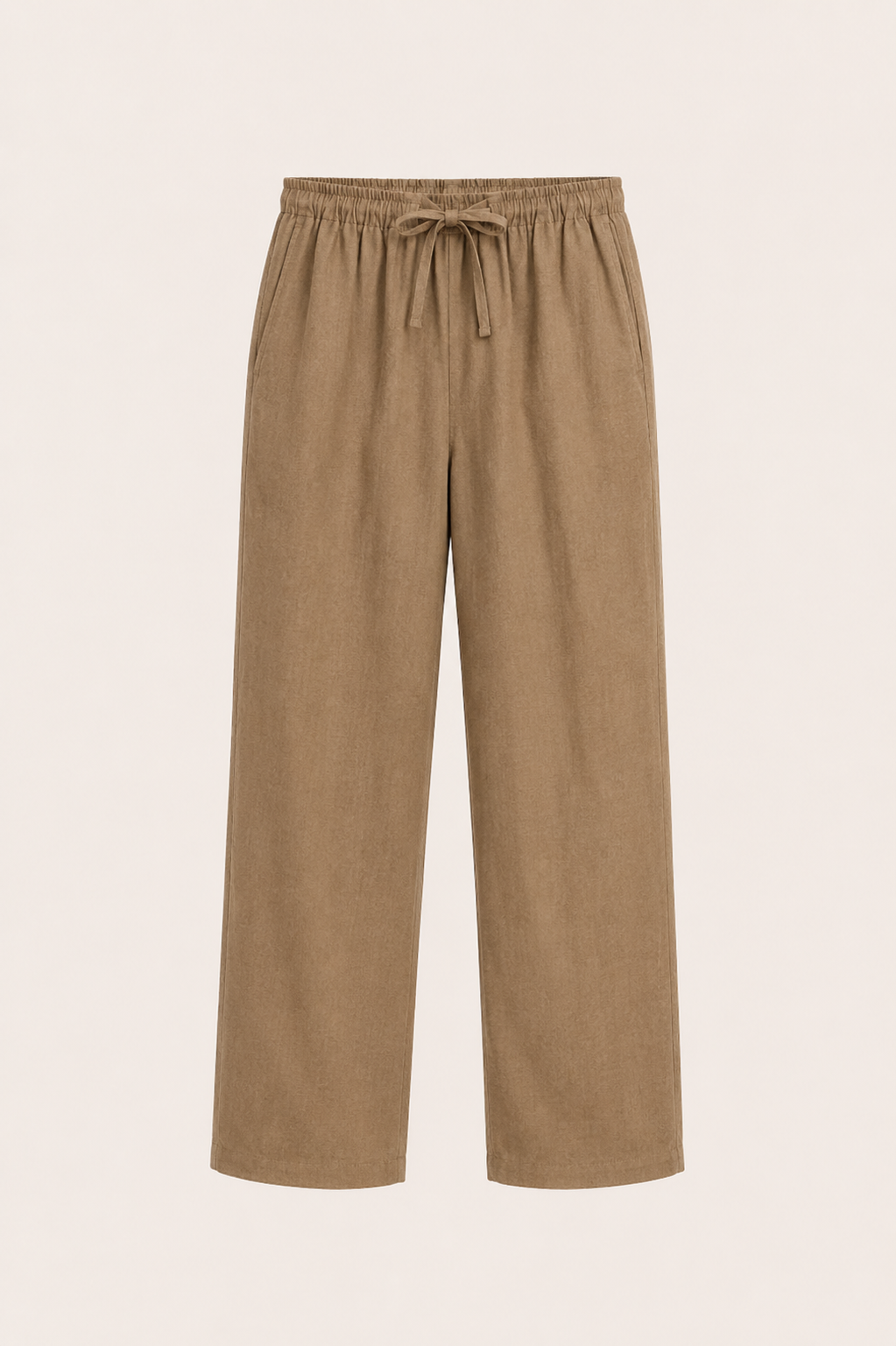 Pinaro Linen Trousers Camel