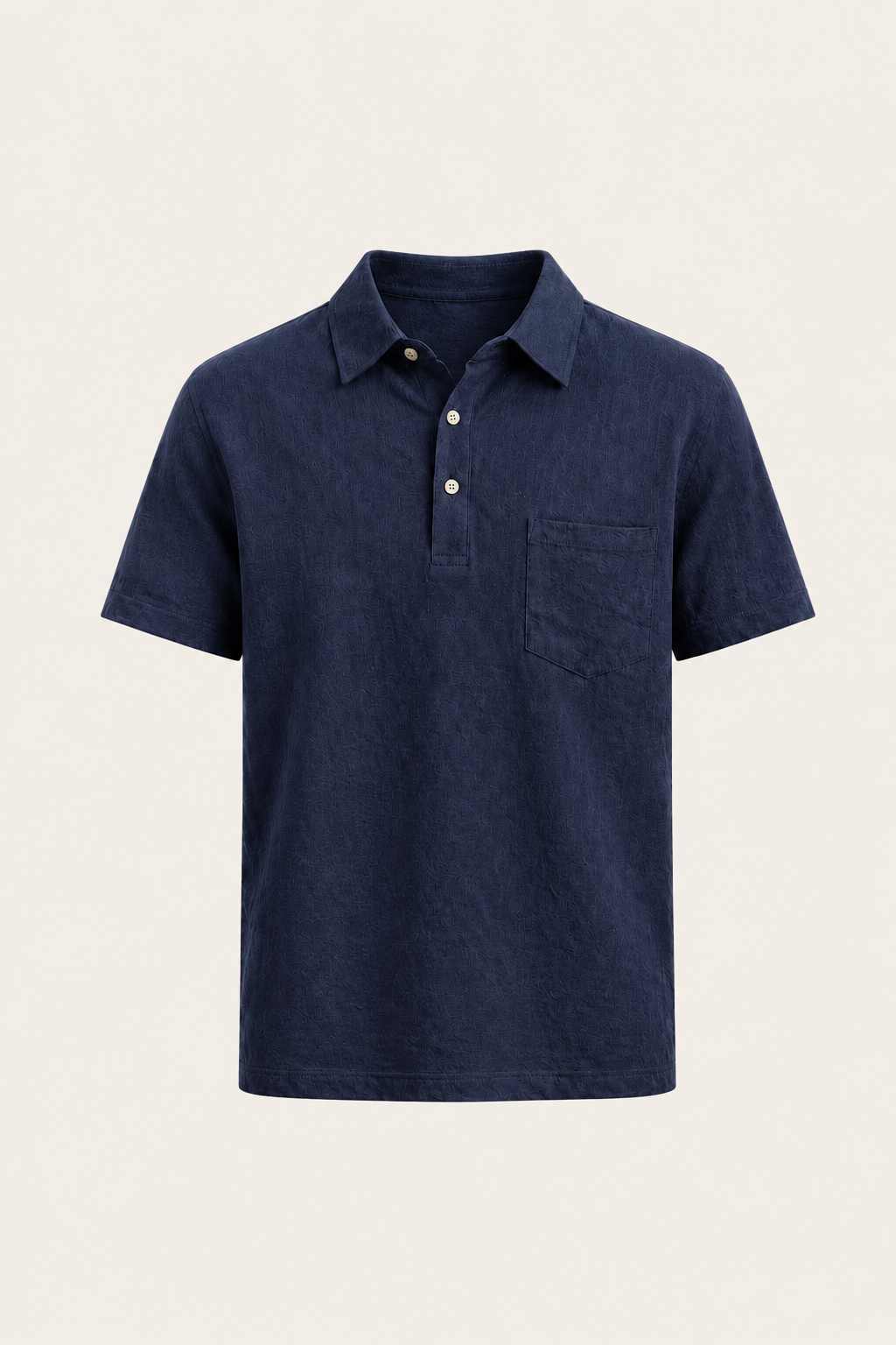 Linano Linen Polo Navy