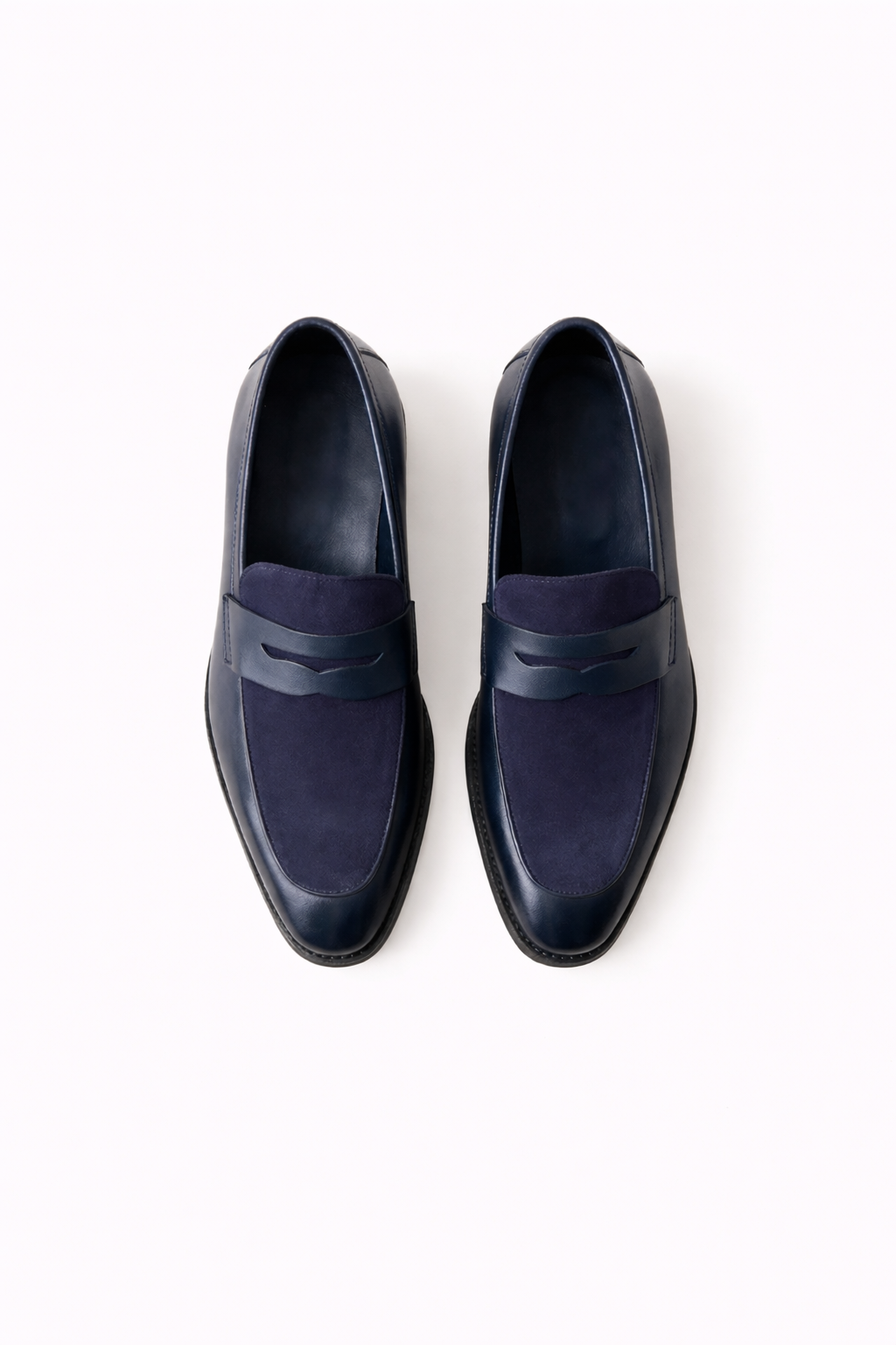 Balero Leather Loafer Navy