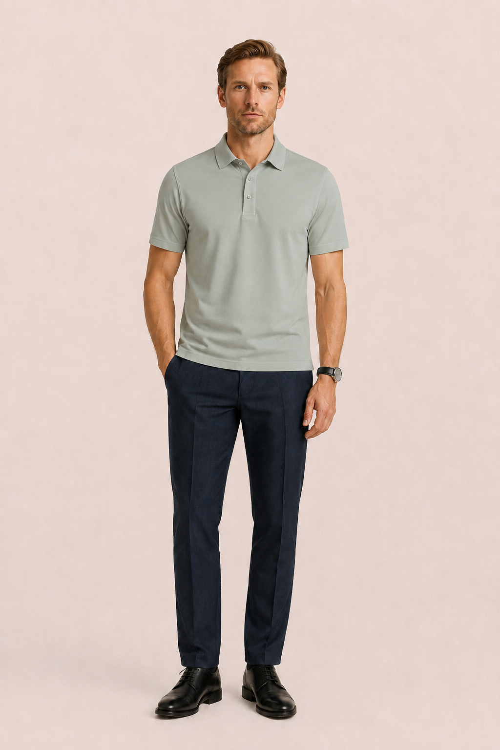 Nylaro Polo Grey-Green