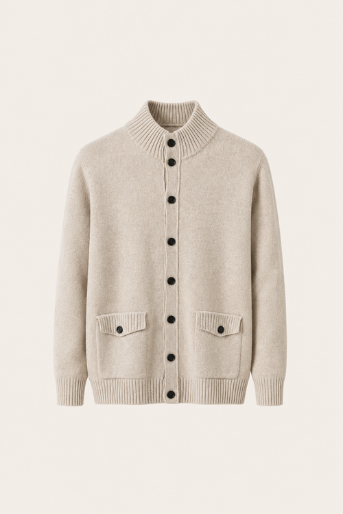 Javino Cashmere Cardigan Sand